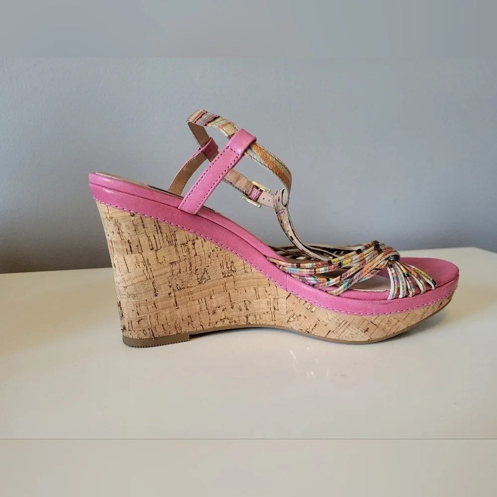 Paul Smith Pink Wedges, VGUC, Size 36